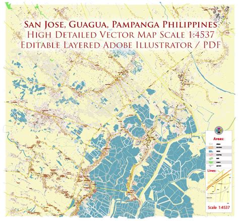 san jose pampanga|San Jose Map .